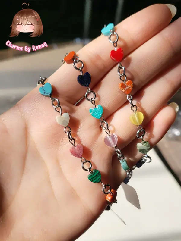 "Crystal hearts" Bracelets 