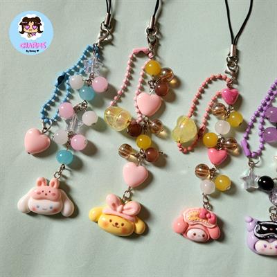 [SOLD OUT] Sleepy Sanrio 2 in 1 Phone Charm and Keychain