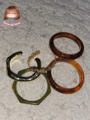 Chunky Bangle Bracelets 