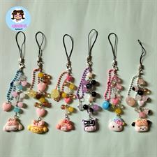 [SOLD OUT] Sleepy Sanrio 2 in 1 Phone Charm and Keychain