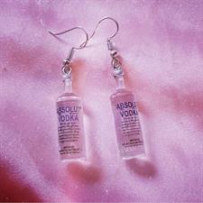 Absolut Vodka Earrings 