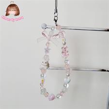 Bunny Phone Charm - Pink