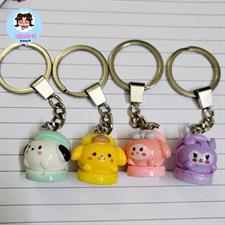 Sanrio Macaron Keychains