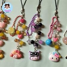 [SOLD OUT] Sleepy Sanrio 2 in 1 Phone Charm and Keychain