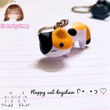 [SOLD OUT] Happy Cat 3D Keychain
