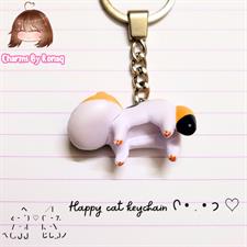 [SOLD OUT] Happy Cat 3D Keychain