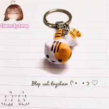 [SOLD OUT] Blep Cat 3D Keychain 