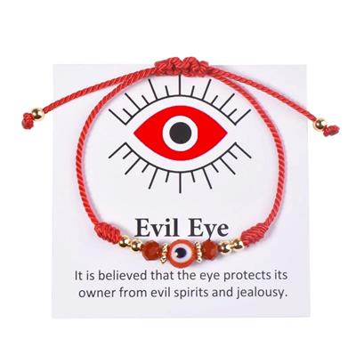 Turkish Lucky Evil Eye - Red 