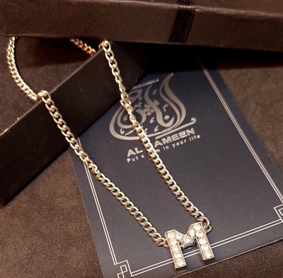 Alphabet "M" Pendant