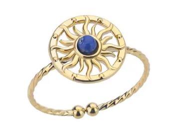 Blue Opal Ring 
