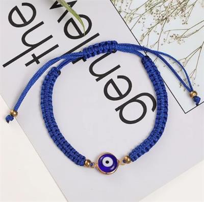 Turkish lucky Evil Eye Braided bracelet