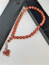 Sunstone Prayer Beads