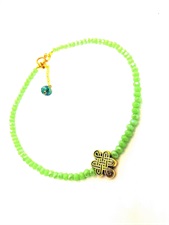 Choker -Apple Green