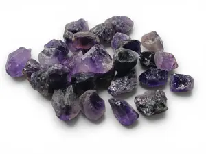 Natural Raw Amethyst Crystal Stones (50g)