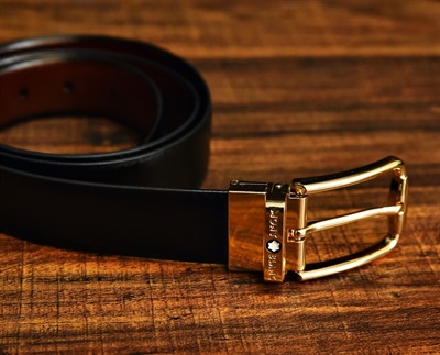 MB Rouge London Belt Golden Imported Buckle