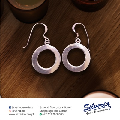 Ethnic and Tribal earrings in 925 Sterling Silver
