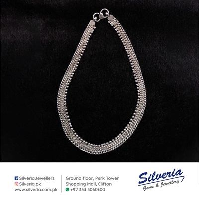 Silver Pazeb in 925 sterling silver
