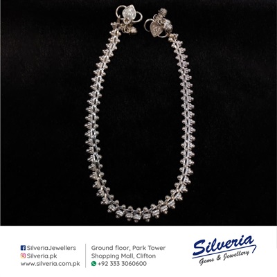 Silver Pazeb in 925 sterling silver