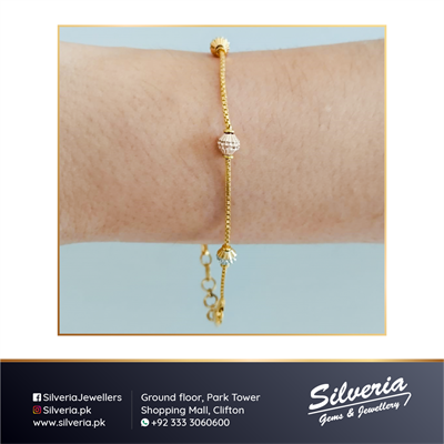 Bracelet in 22kt gold