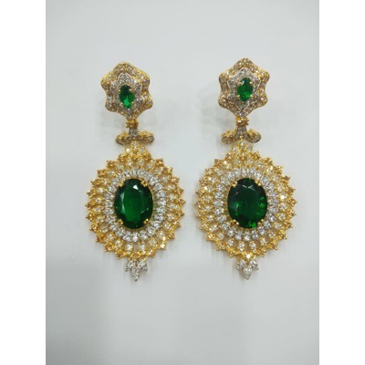 Danglings with Emerald Colored Zircon