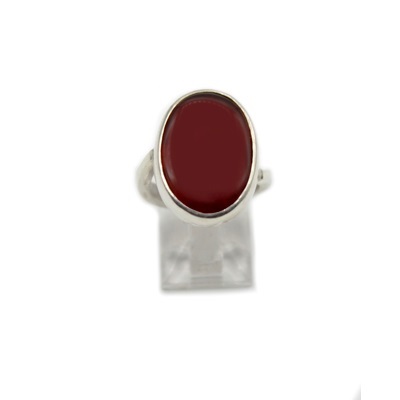 Brown Aqeeq Ring