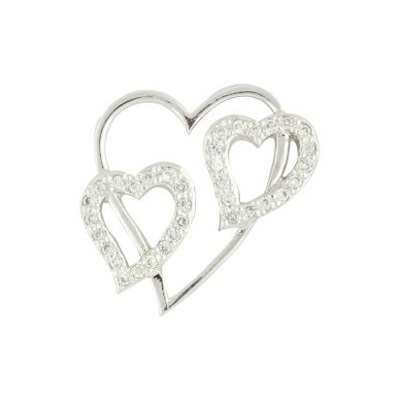Double Heart pendant