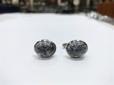Cufflinks with Moh e Najaf stones