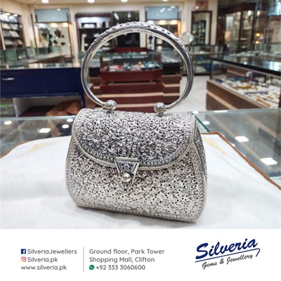 925 Sterling Silver Purse 