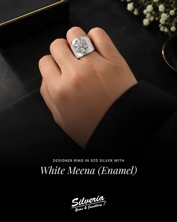 925 Sterling Silver Designer Ring