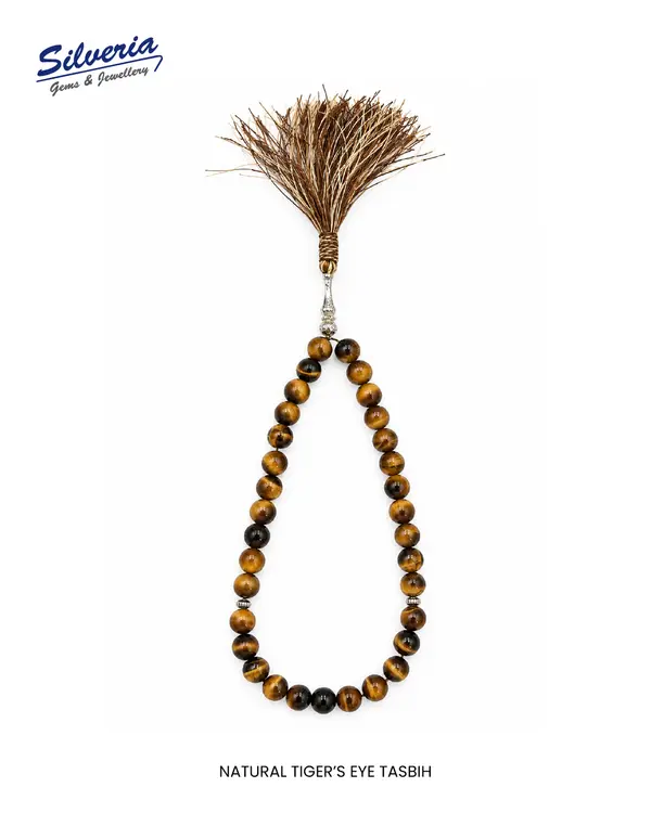 Natural Tiger’s Eye Tasbih