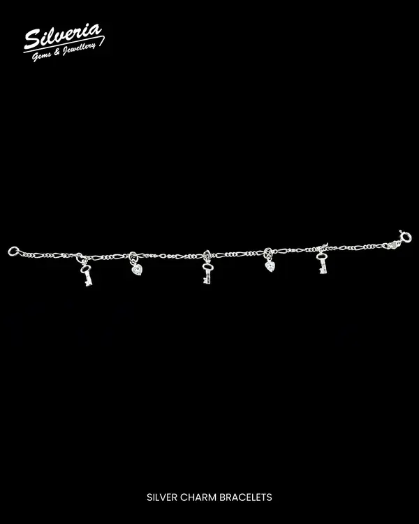 Heart and Key Bracelet
