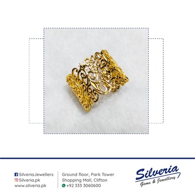 22kt Gold ring in Filligiri Workmanship