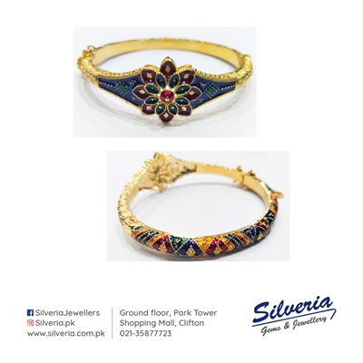 Meena Kari intricate workmanship bracelet
