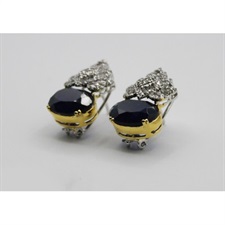 Brilliant Cut Shaped 925 Sterling Silver With Black Onyx