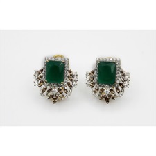 Rectangular Green Onyx