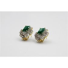 Rectangular Green Onyx