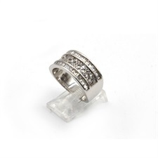 Silver Ring With White Cubic Zircon