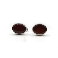 Genuine Aqeeq Cufflink