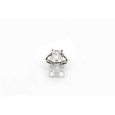 Natural Topaz ring in 925 Sterling Silver