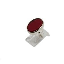 Brown Aqeeq Ring
