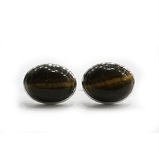 Tiger Eye Cufflink