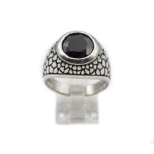 Turkish Ring Black Onyx 925 Sterling Silver