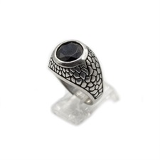 Turkish Ring Black Onyx 925 Sterling Silver