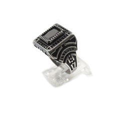 Turkish Ring Black Onyx 925 Sterling Silver