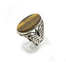 Tiger Eye Turkish Ring