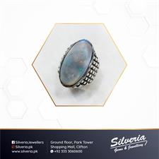 Natural Australian Opals ring