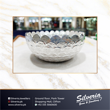 Fishscale Sterling Silver bowl