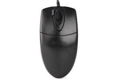A4TECH OP-620D Double Click Wired Mouse-Black
