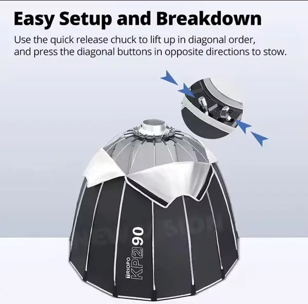 Triopo KP2 70cm Parabolic Softbox 