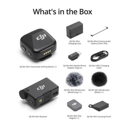 DJI Mic Mini 2-Person Compact Wireless Microphone 